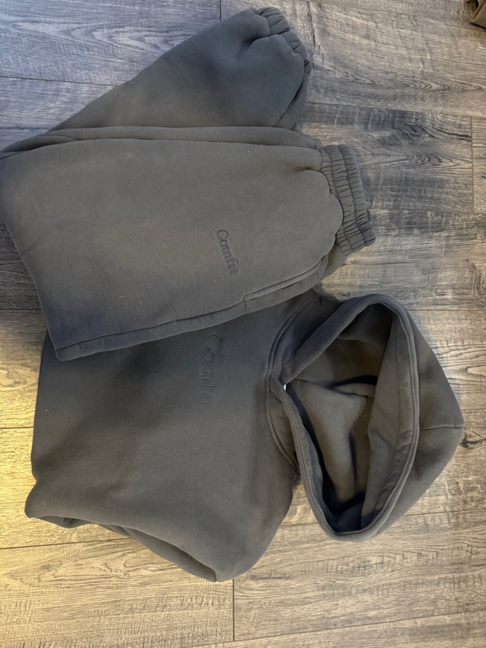 Comfort Gray Women's Hoodie Set